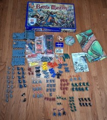 Battle Masters (1992) Milton Bradley Games Workshop Complete (9 Broken Pc) READ