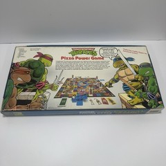 Pizza Power Game Teenage Mutant Ninja Turtles TMNT 1987 Random House Complete