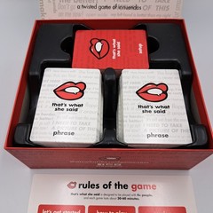 That’s What She Said The Party Game of Twisted Adult Sexy party /Card Game