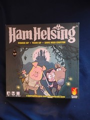 Ham Helsing Board Game ° Power Up° Team Up °save Mud Canyon Only Used Once