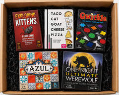 Curated Friends Game Night Mystery Box Board &Card Game Bundle Party Game Lot8+