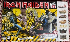 Zombicide IRON MAIDEN Character Expansion Packs #1, #2, and #3 CMON NEW SEALED