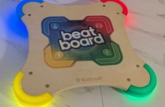 KidKraft Beat Board 4 Games 5+ Solo Mission Head to Head DJ Balance Challenge