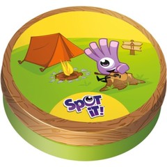 Spot It! Camping Eco-Blister Family Card Game Asmodee Zygomatic Matching Party