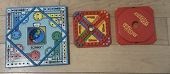 two vintage travel games TROUBLE and SORRY