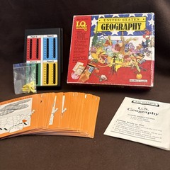 Collectible I.Q. Games United States Geography 1989