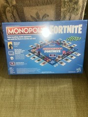 NEW SEALED FORTNITE Monopoly Hasbro Board Game Collectors Gamers Ages 13+