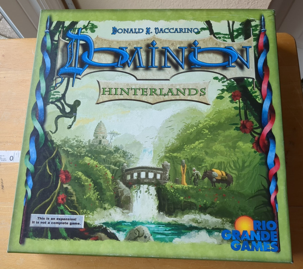 Dominion Hinterlands Expansion, Rio Grande Games, Complete