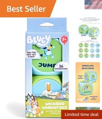 BLUEY Wackadoo Dice Imagination Act Out the Action Game | Family Game Night f…