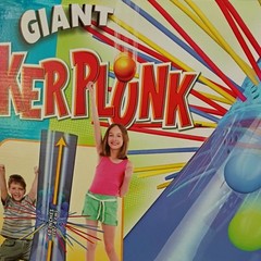 Cardinal KerPlunk Giant Game Version Strategy Kids Game 2-4 Players Ages 5+