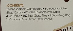 Scrabble Bingo 3-in-1 Word Games by Hasbro – 2023 Edition – Complete!