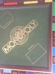 1991 Franklin Mint Deluxe Monopoly Collector’s Edition Wood Board Game