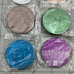 Vintage Mcdonalds Universal Studios Pogs Slammers Complete Set Of 8 1994