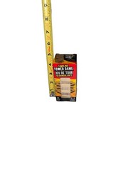 New/Sealed-Mini Tumbling Tower Game-36 Wood Blocks-4-1/2″ Tall