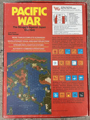 Pacific War Struggle Against Japan 1941-1945 Board Game New Open Box WW11