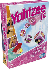 Yahtzee Jr.: Disney Princess Edition Board Game for Kids Ages 4 and Up, for 2-4