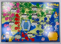 Pokemon Master Trainer Game Board 1999 Edition Hasbro