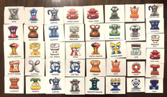 Authentic Gogos Crazy Bones CARDS with alternate names Various Countries