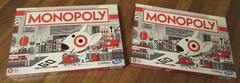 (2) Hasbro Monopoly Game: Target Edition Game Board Brand New Factory Sealed Lot