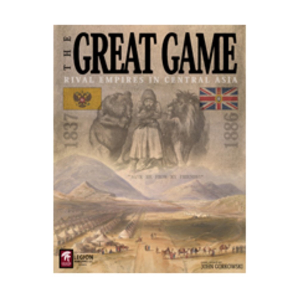 Legion Wargames Wargame Great Game – Rival Empires in Central Asia Box VG+/NM