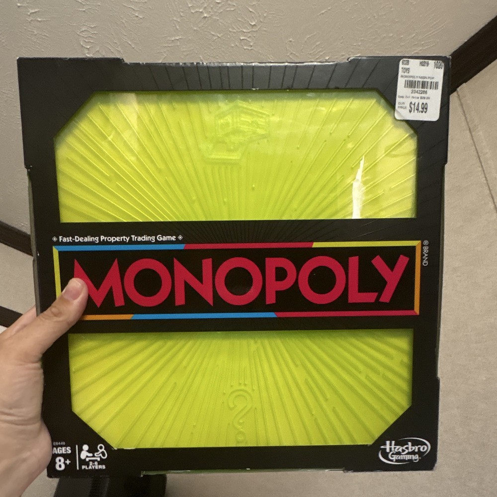 Hasbro Gaming Monopoly Property Trading Board Game Complete Game Ages 8+ 2+