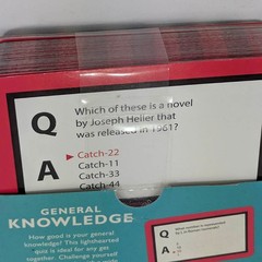 Ridley’s General Knowledge Trivia Quiz 80 Question Cards Game Pub Family NEW
