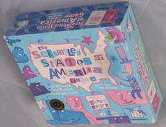 Scrambled States of America Educational Geography Board Game Complete