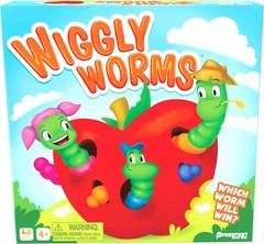 Pressman Wiggly Worms Game – Color Matching Memory Preschool Game