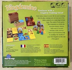 Kingdomino Board Game CIB Complete Blue Orange Family Strategy Spiel Des Jahres
