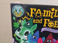 Familiars and Foes Cooperative Board Game By Horrible Adorables New Sealed