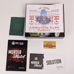 Gnomish Hat Inc Hunt A Killer Mystery – Murder At The Motel Game Ages 14+