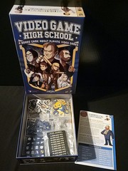 Plaid Hat Boardgame Video Game High School Box VG 2014 Complete ( Read/ See Pics