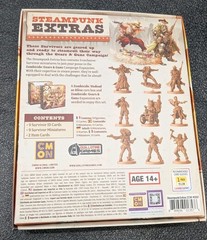 Steampunk Extras KS Exclusive for Zombicide Undead or Alive CMON NEW Open Box
