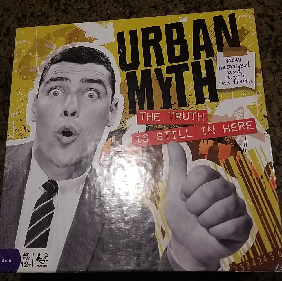 Urban Myth (The Truth is Still In Here)age 12+/2+players. Looks Complete