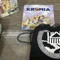 Kronia Ancient Gods Board Game by CMON 2016, 2-5 players age 14+ COMPLETE