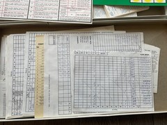 Lots of 2 Vintage Strat-o-Matic baseball Board Game Sports – As is