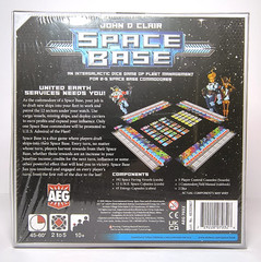 Space Base Dice Board Game by AEG Intergalatic Fleet & John D Clair NEW SEALED