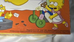 Vintage Milton Bradley The Simpsons Operation Board Game 2005 Tested Works