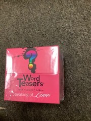Word Teasers Card Game “Speaking Of Love” Conversation Starters for Couples