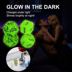 Date Night Sex Dice Couple Sex Games 6 PCS, Couples Decision Dice for Romanti…