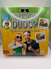 Who’s The Dude Hilarious Charades Game with Life Size Inflatable Dude SEALED NEW