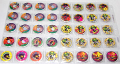 Pogs!• 360 Wrapped/Sleeved & 10 Slammers!• Holographic/Neon Themed!• See Pics!