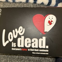 Love is Dead Party Card Game for Adults and Teens Light Strategy Dating NIB