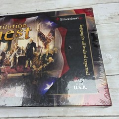Cognitive Square The Constitution Quest Game Board Game New