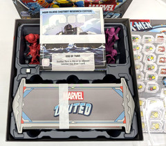 Marvel United X-Men Board Game Spin Master NEW OPEN BOX Complete 2021 CMON