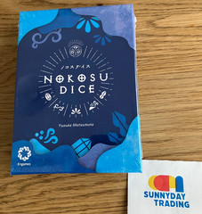Nokosu Dice Board Game 2023 Edition English Manual Included Japan Trick Taking