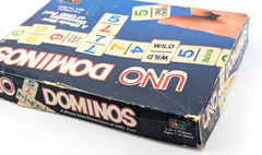 1986 UNO Dominos Game by International Games 100% COMPLETE Vintage