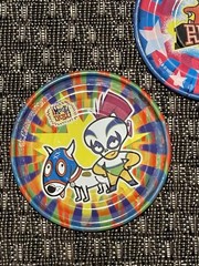 Lot Of 5 Rare Mega Tazos Pogs Mexico ¡MUCHA LUCHA! BIGER SIZE Metal