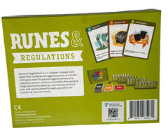 TeeTurtle, LLC Runes & Regulations Strategic Card Game of Suburban Sorcery