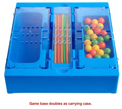 Kerplunk Games Travel Portable Kids Built-In Base Storage Unit Balls Sticks NEW